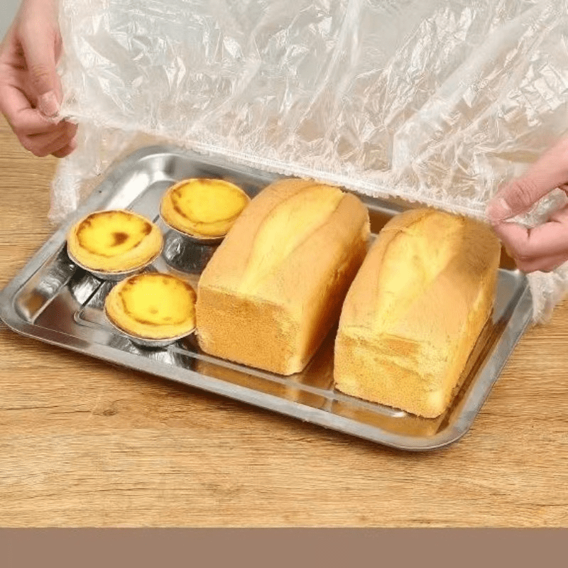 350/550pcs Large Food-Grade Baking Tray Lids | 70cm/27.56in, Multi-Purpose, Odorless, Dustproof, Reusable Plastic Covers for Home, Restaurant, Kitchen Storage Solutions